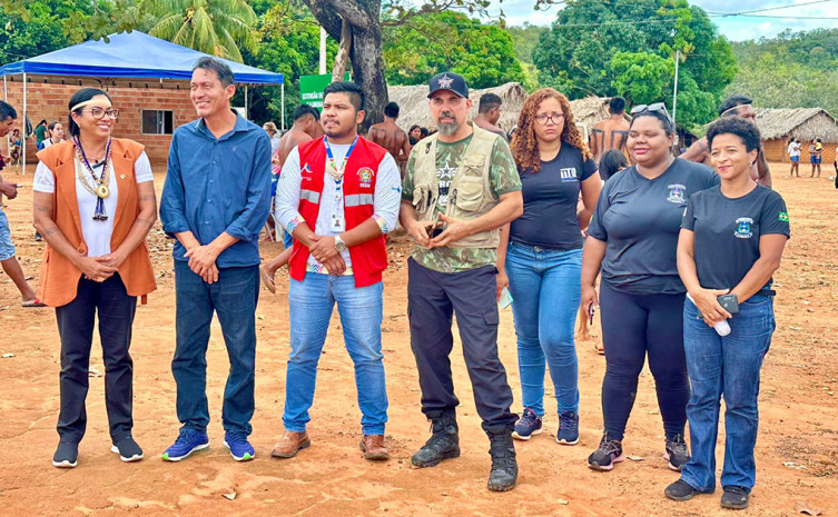 Governo do Tocantins leva ações de cidadania e saúde para aldeia indígena em Tocantínia